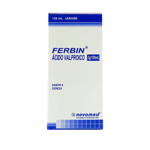 Ferbin Jarabe 5G / 100 Ml Frasco X 120 Ml (Acido Valproico)