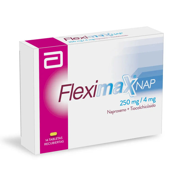 Fleximax Nap Caja X 14 Tab (Naproxeno - Tiocolchicosido)