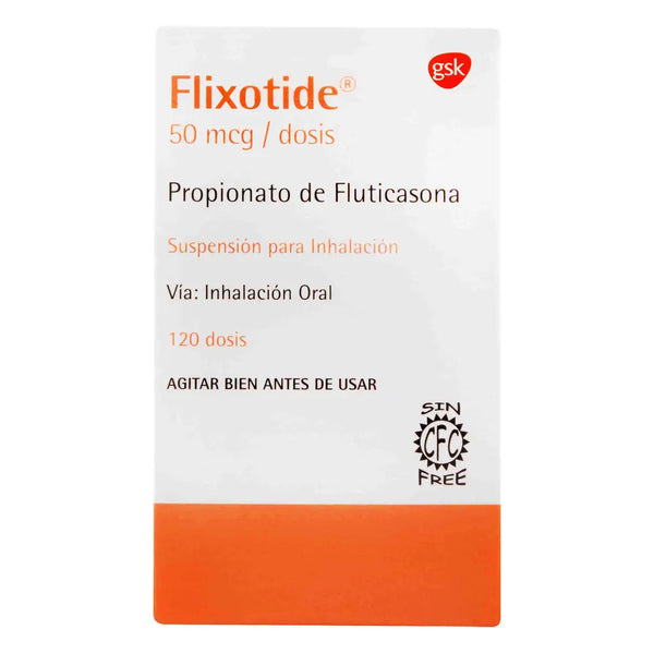 Flixotide Osp 50 Mcg Inhalador Frasco X 120 Dosis (Fluticasona)