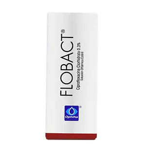 Flobact Frasco X 5.00 Ml (Ciprofloxacino - Dexametasona)