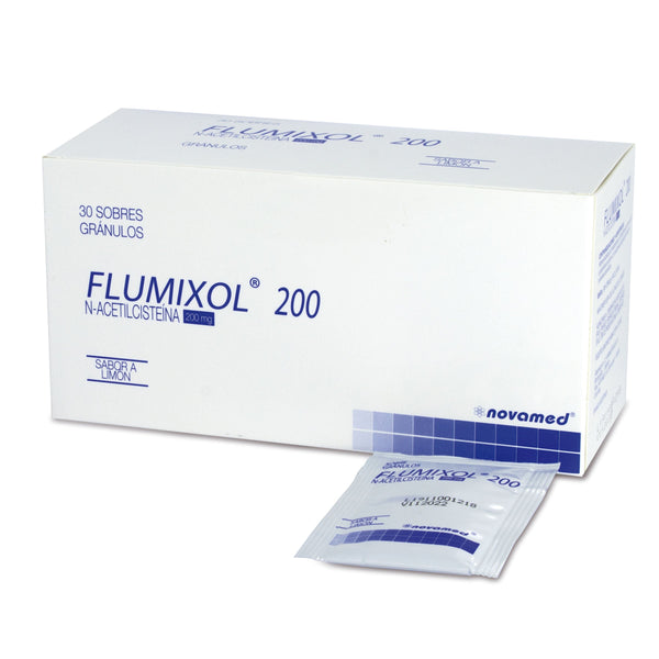 Flumixol 200 Mg 30 Sobres (Acetilcisteina)