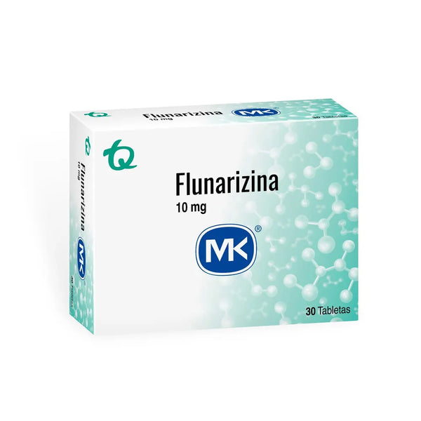 Flunarizina 10 Mg (Mk) Caja X 30 Tab (Flunarizina)