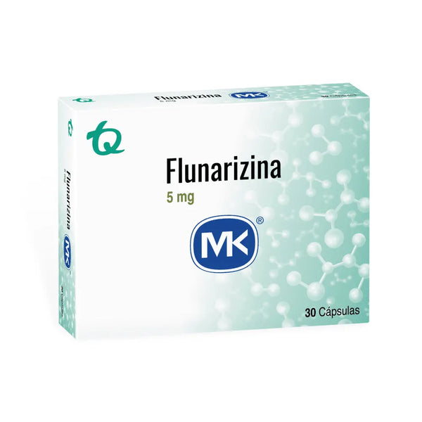 Flunarizina 5 Mg (Mk) Caja X 30 Tab (Flunarizina)