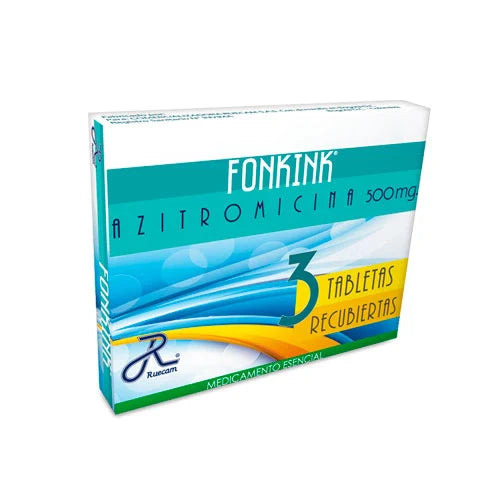 Fonkink Azitromicina 500Mg 3 Tbls