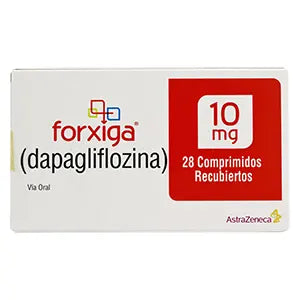 Forxiga 10 Mg Caja X 28 Comprimido (Dapagliflozina )