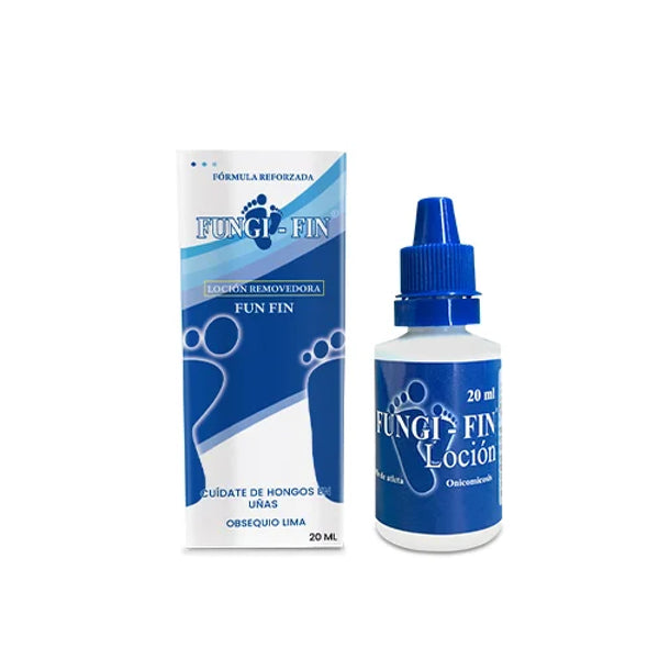 Fungi-Fin Locion Gotas X 20Ml  (Controla Hongos en las Uñas)