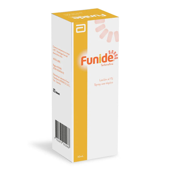Funide Dermatic Locion 1% Frasco X 30.00 Ml (Terbinafina)
