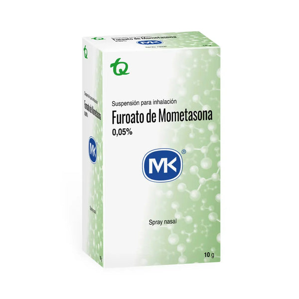 Furoato De Mometasona 0.05% Spray Nasal (Mk) Frasco X 10 Gr (Furoato De Mometasona Nasal)