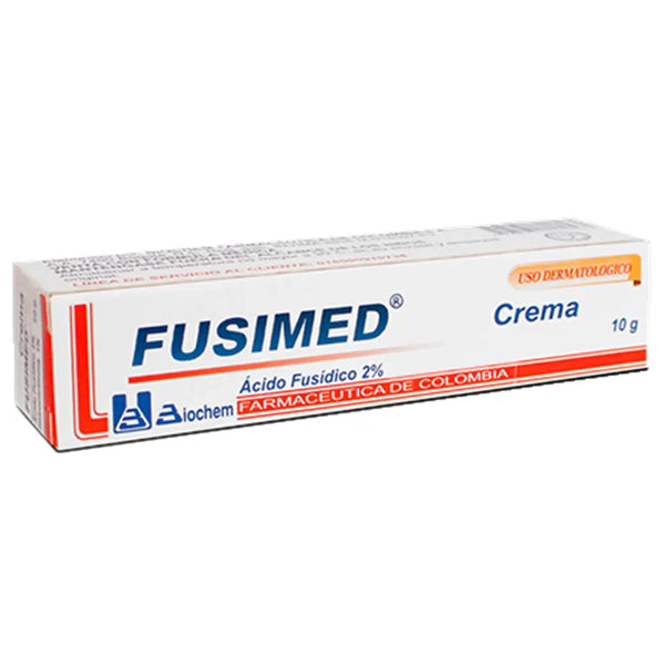 Fusiderm (Fusimed) Tubo X 10 Grs (Acido Fusidico)