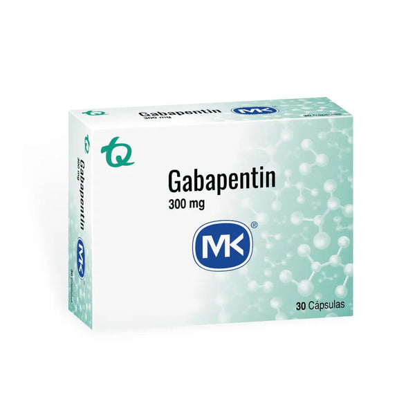 Gabapentin 300 Mg (Mk) Caja X 30 Tab (Gabapentina)