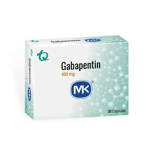 Gabapentin 400 Mg (Mk) Caja X 30 Tab (Gabapentina)