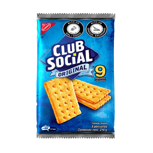 Galleta Club Social Original Paquete X 9 Und