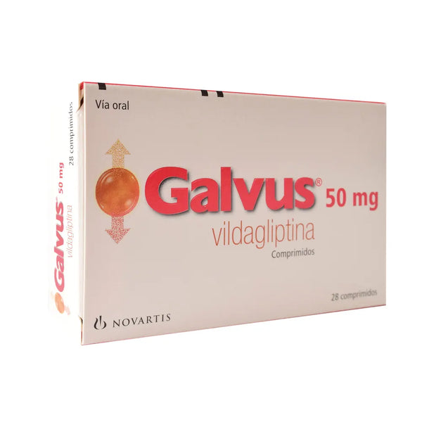 Galvus 50 Mg Caja X 28 Tab (Vildagliptina)