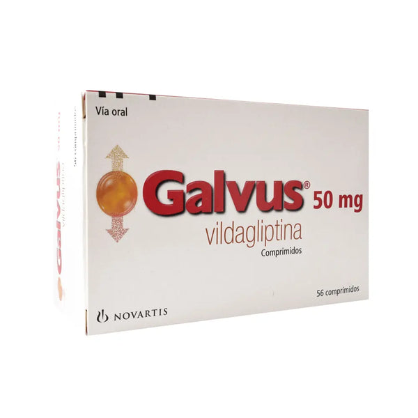 Galvus 50 Mg Caja X 56 Tab (Vildagliptina)