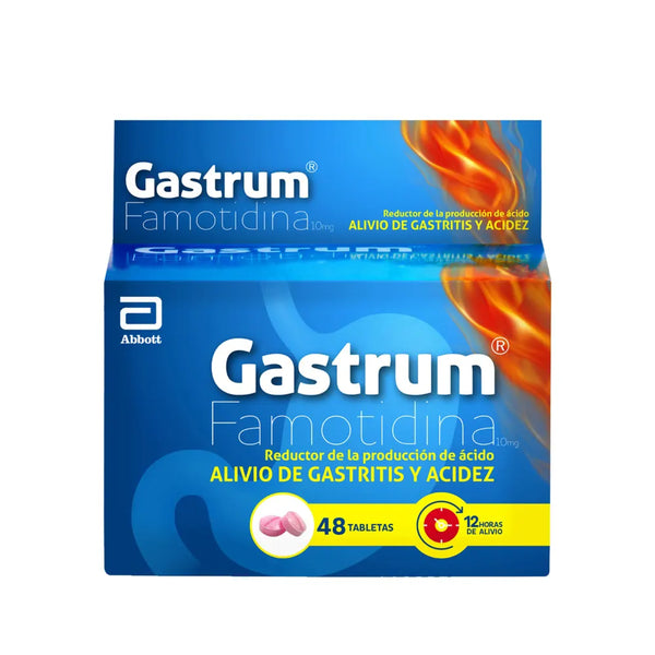 Sobre x 6 Tableta Gastrum 10 Mg (Famotidina)