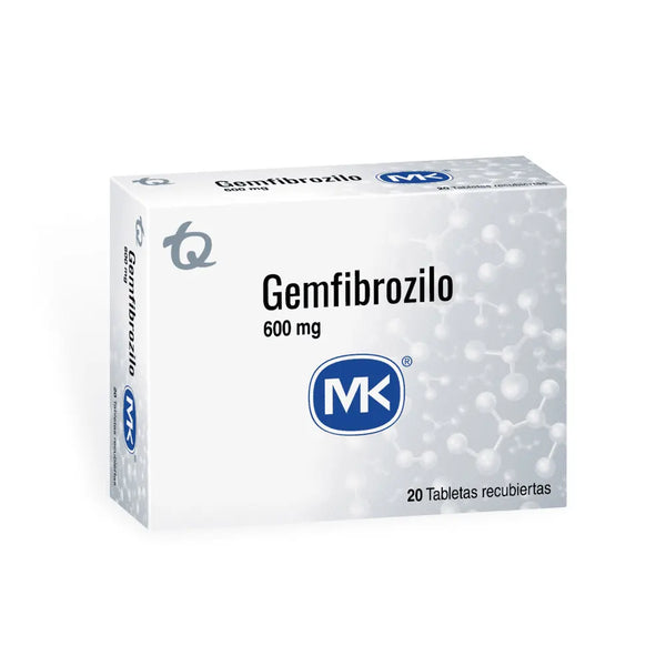 Gemfibrozilo 600 Mg (Mk) Caja X 20 Tab (Gemfibrozilo)