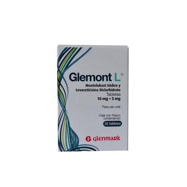 Glemont L Caja X 28 Tab (Montelukast - Levocetirizina)