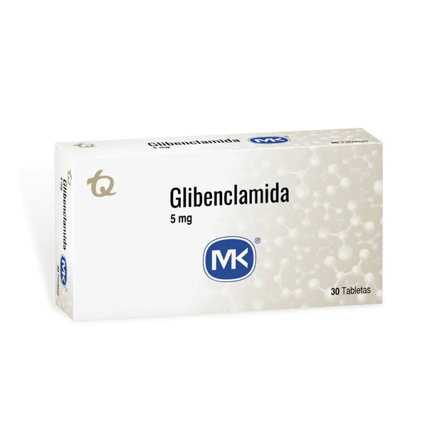 Glibenclamida 5 Mg ( Mk) Caja X 30 Tab (Glibenclamida)