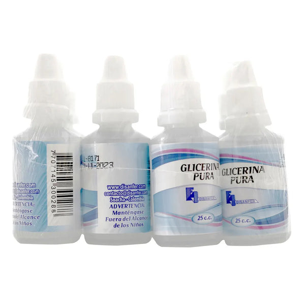 Glicerina Pura 30 Ml 12 Und
