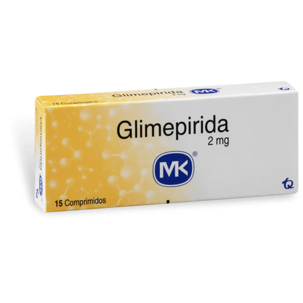 Glimepirida 2 Mg (Mk) Caja X 15 Tab (Glimepirida)