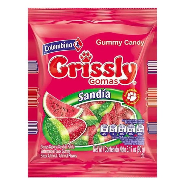 Gomas Grissly Sandia 70 Gr