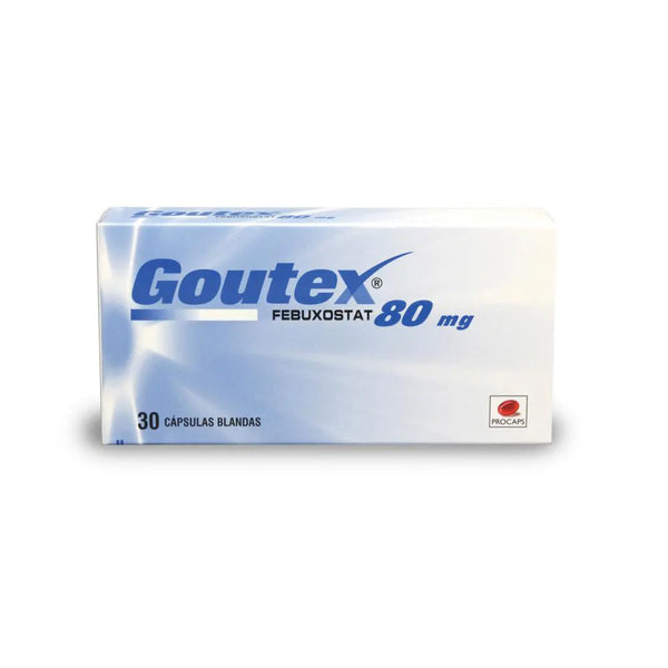 Goutex 80 Mg Caja X 30.00 Cbg (Febuxostat)