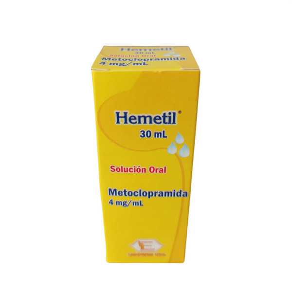 Hemetil Gotas Frasco X 30Ml (Metoclopramida)