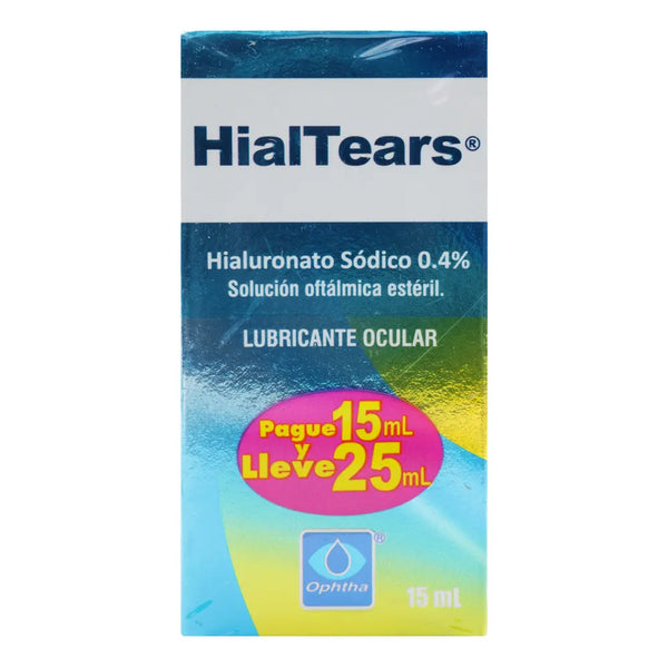 Hialtears Gotas 15 Ml Gts 10 Ml (Hialuronato De Sodio)