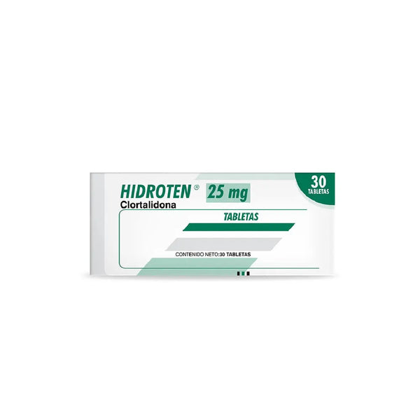 Hidroten 25 Mg Caja X 30 Tab (Clortalidona)
