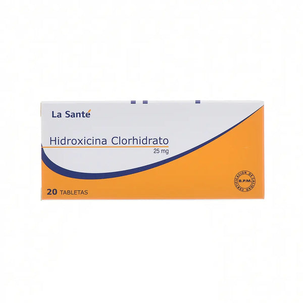 Hidroxicina 25 Mg (La Sante) Caja X 20 Tab (Hidroxicina)