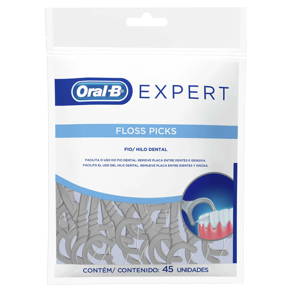 Hilo Dental Oral-B Expert Floss Picks Sabor Menta Und X 45 Und
