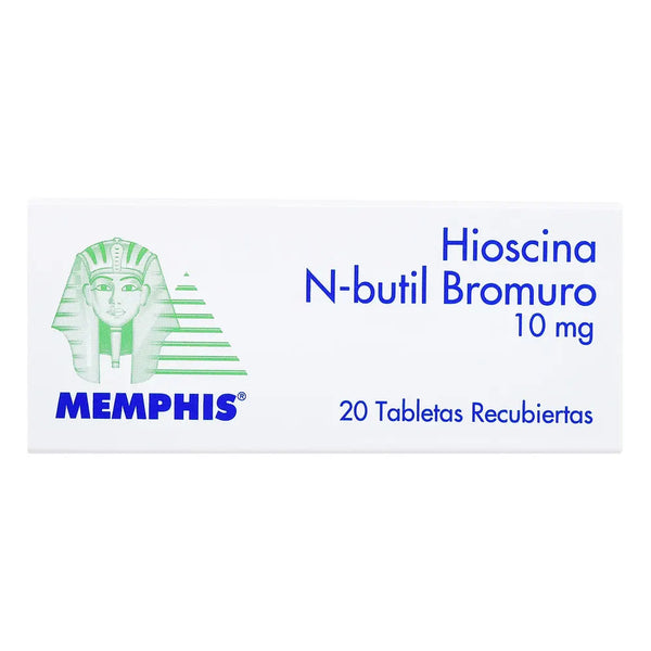 Hioscina N-Butil Bromuro 10 Mg 20 Tbs Mp (Hioscina)