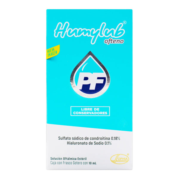 Humylub Ofteno Pf 10 Ml (Hialuronato De Sodio)