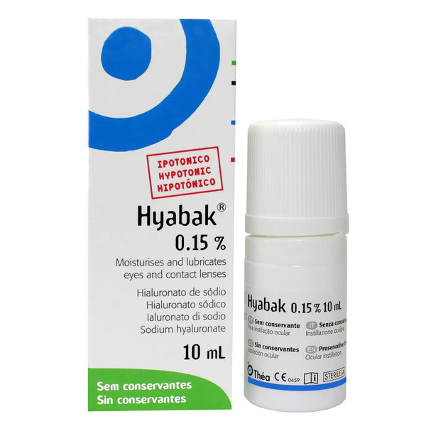Hyabak Hipotonico Frasco X 10 Ml (Hialuronato De Sodio)