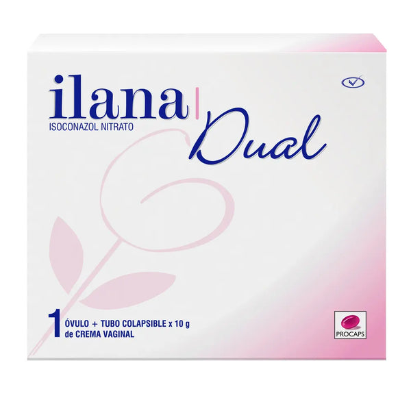 Ilana Dual Crema + Ovulo Caja X 1 Und (Isoconazol)