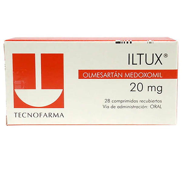 Iltux 20 Mg Caja X 28.00 Comp (Olmesartan Medoxomil )