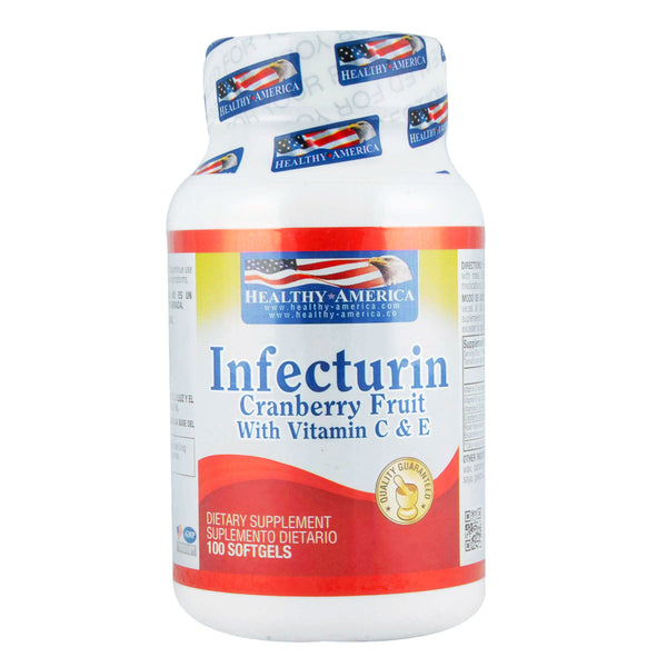 Infecturin Cranberry Fruit 100 Softgels (Fruto De Arándano)