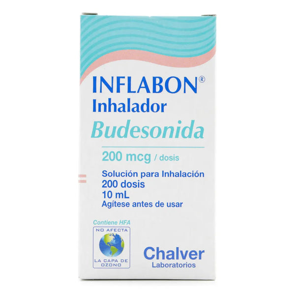 Inflabon 200 Mcg Frasco X 200 Dosis (Budesonida)