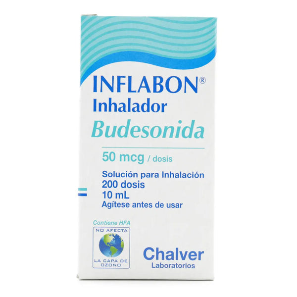 Inflabon 50 Mcg Frasco X 200 Dosis (Budesonida)