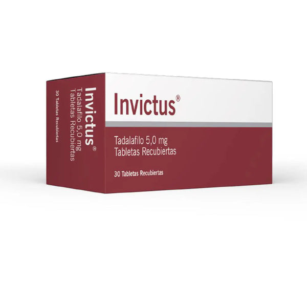Invictus 5 Mg Caja X 30 Tab (Tadalafilo)