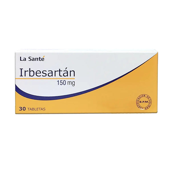 Irbesartan 150 Mg (La Sante) Caja X 30 Tab (Irbersartan)