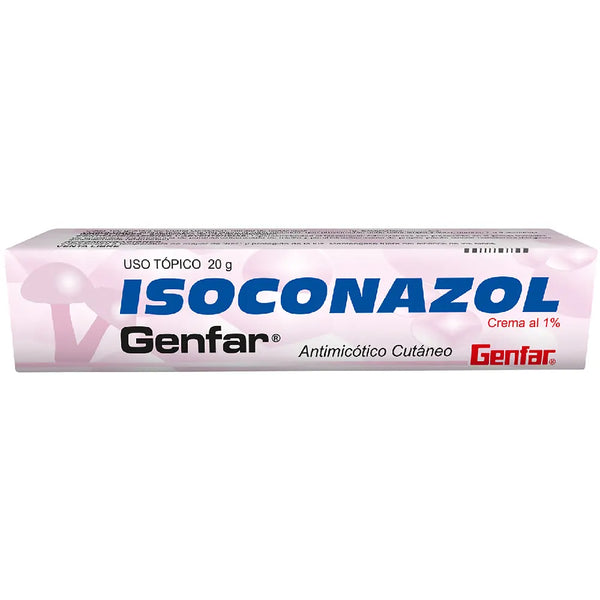Isoconazol Crema 1% (Genfar) Tubo X 20 Grs (Isoconazol)