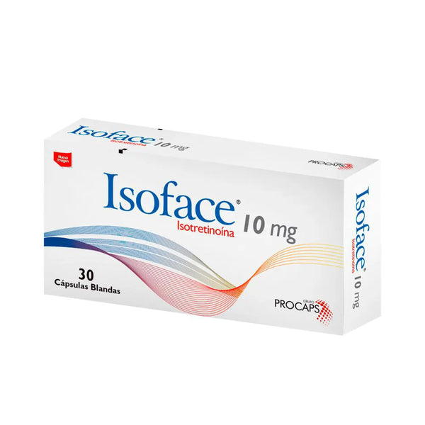 Isoface 10 Mg Caja X 30.00 Cbg (Isotretinoina)