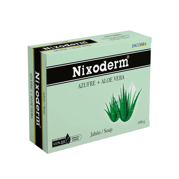 Jabon Nixoderm Aloe Vera Caja X 100 Gr