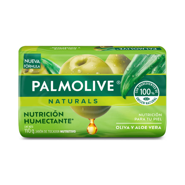 Jabon Palmolive Oliva Y Aloe Vera Nutricion Y Humectante Paquete X 110 Grs
