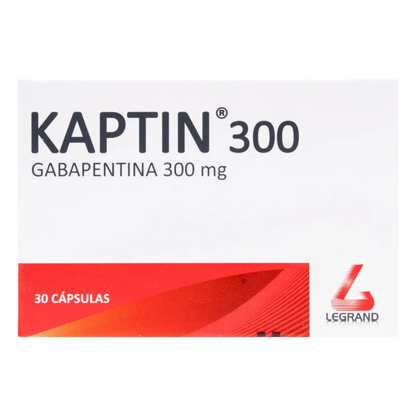 Kaptin 300 Mg Caja X 30.00 Tab (Gabapentin)