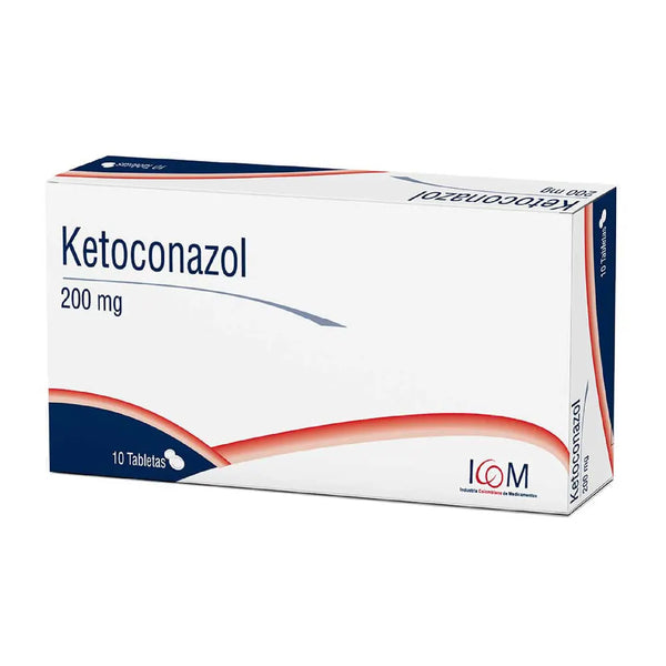 Ketoconazol 200 Mg Tableta X 10 Und