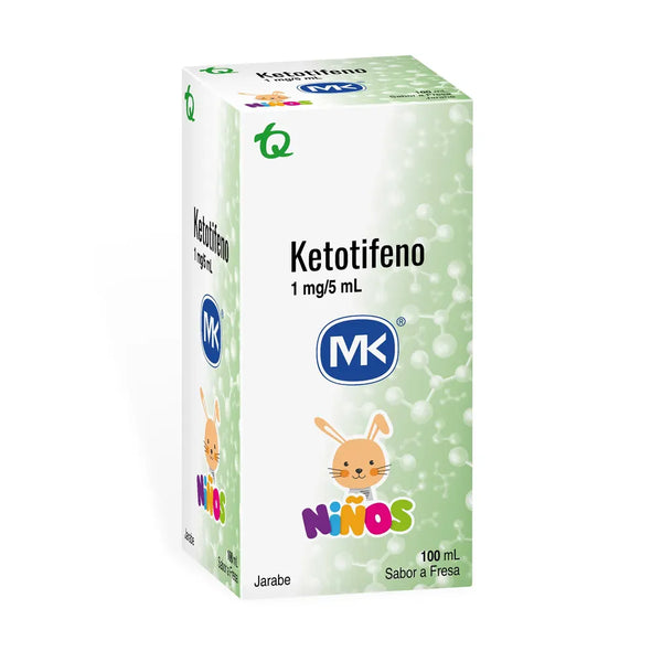 Ketotifeno 1 Mg 5 Ml (Mk) Frasco X 100 Ml (Ketotifeno)