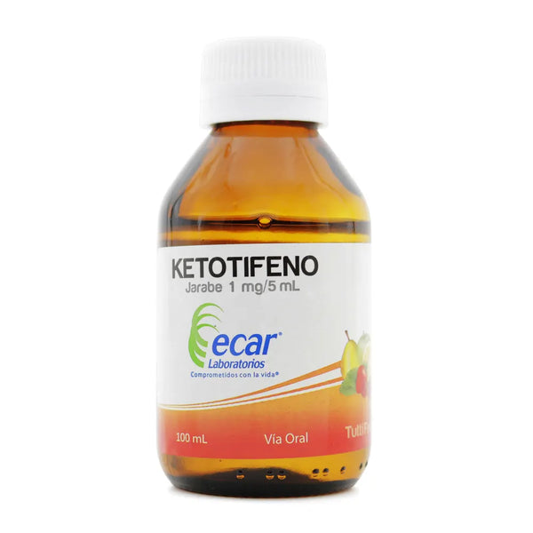 Ketotifeno 1 Mg Jarabe 100 Ml Ec (Ketotifeno)