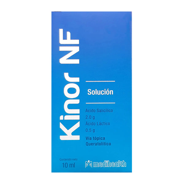 Kinor Nf Frasco X 10.00 Ml (Acido Lactico - Acido Salicilico)